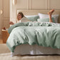 PureWoven™ Cotton Waffle Weave Duvet Cover Set