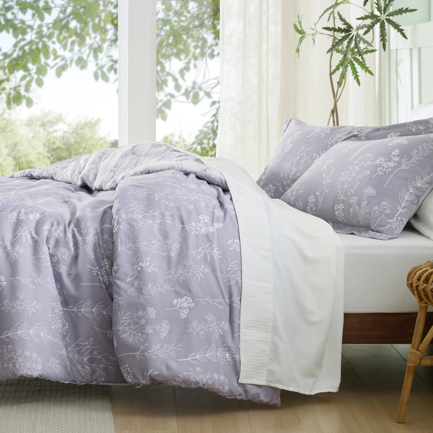 Floral Comforter Set