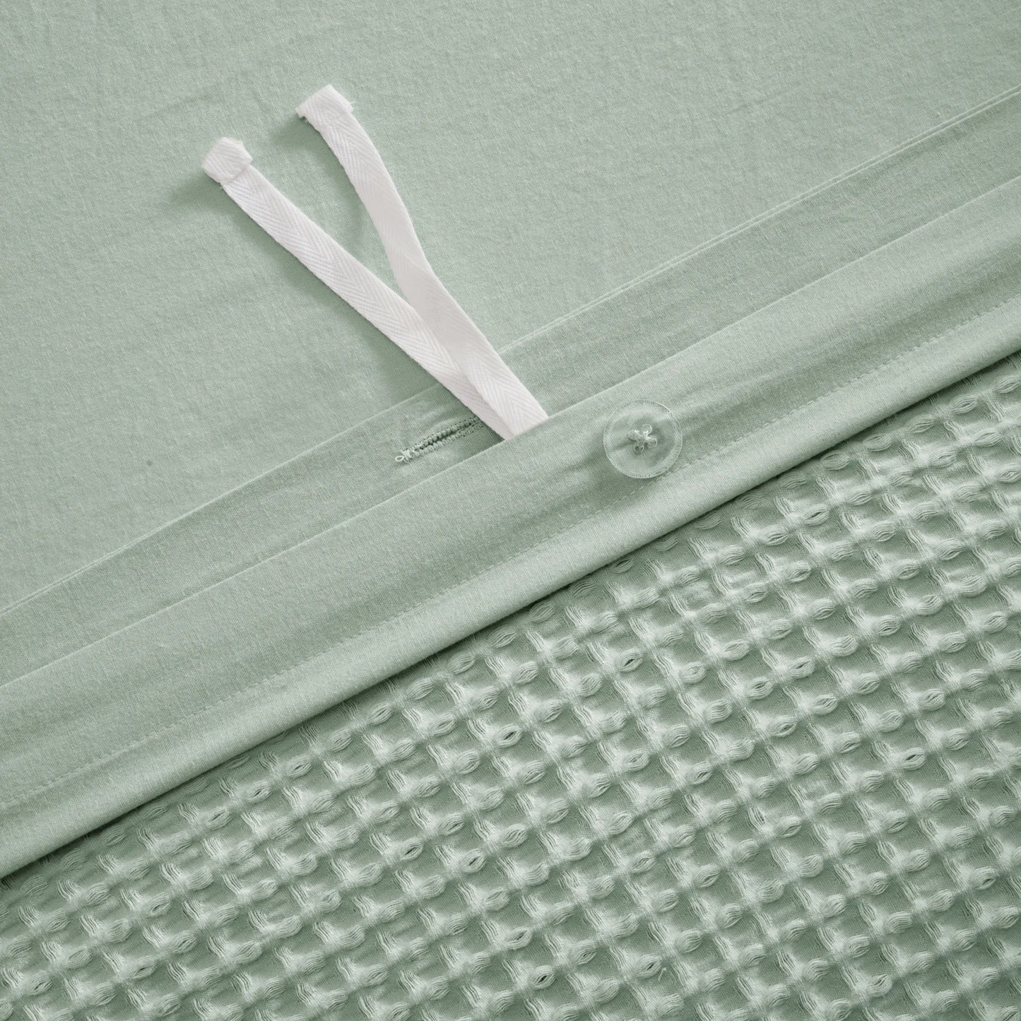PureWoven™ Cotton Waffle Weave Duvet Cover