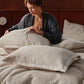 PureWoven™ Cotton Waffle Weave Duvet Cover Set