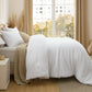 Prewashed Plain Comforter Set