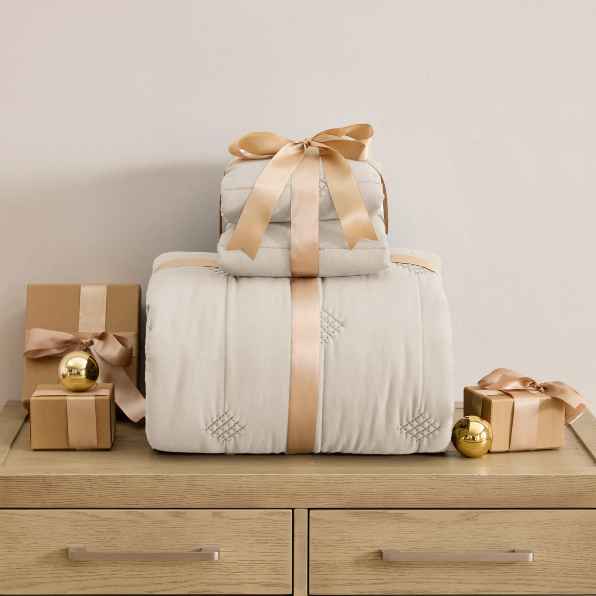 Prewashed Diamond Quilt Set