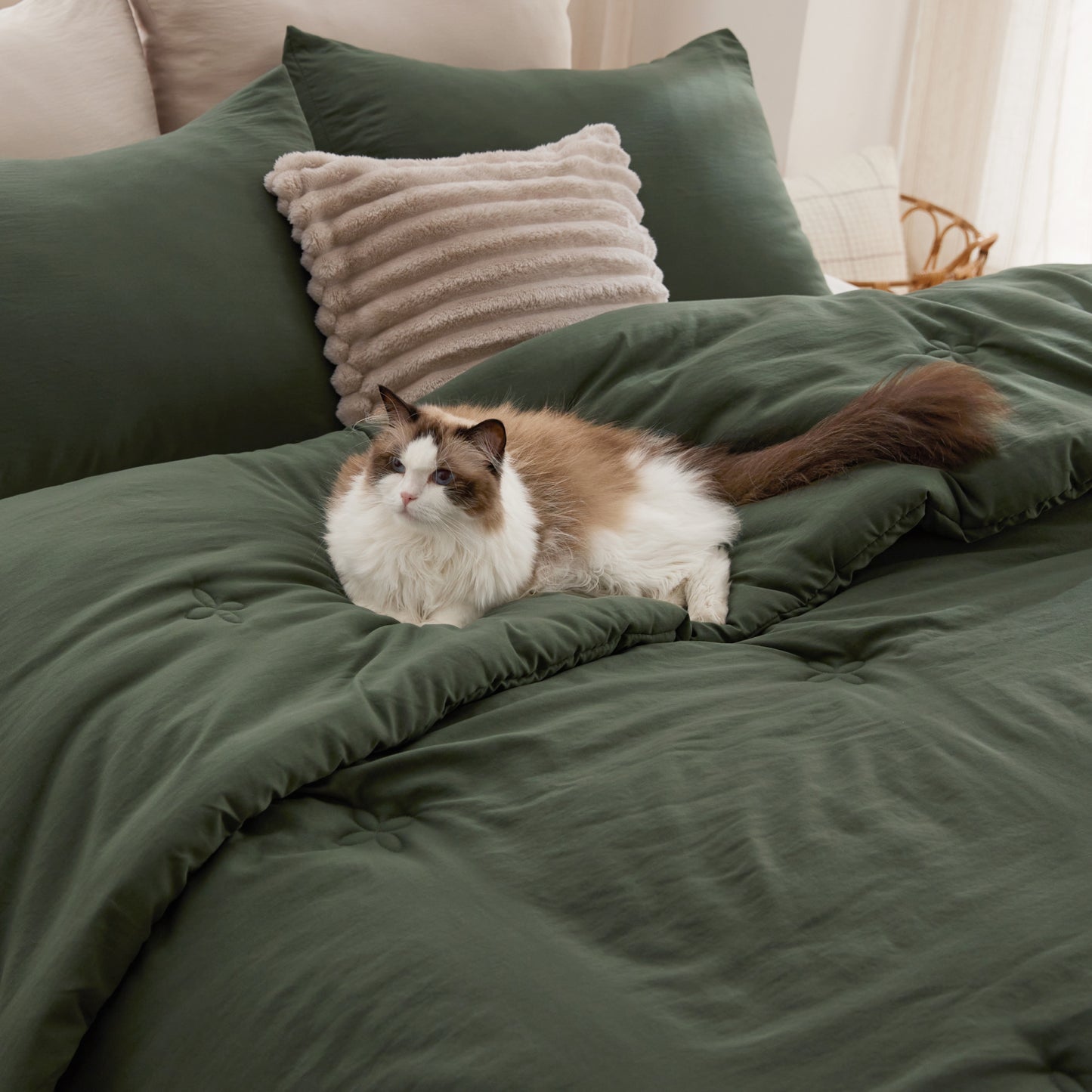 GentleSoft® Textured Quilted Comforter Set