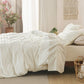 Boho Tufted Embroidery Duvet Cover Set