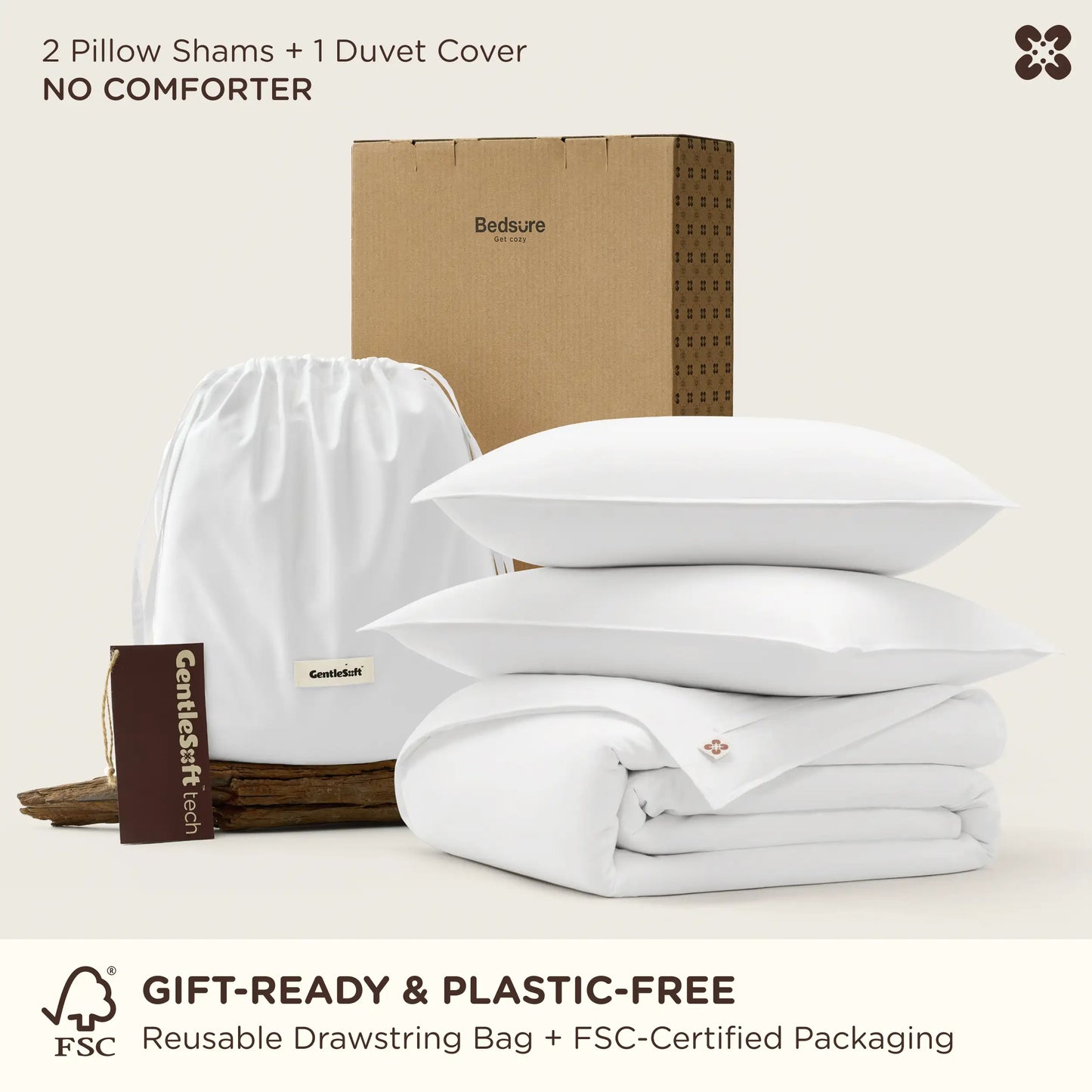 GentleSoft™ Serene Blend Duvet Cover Set