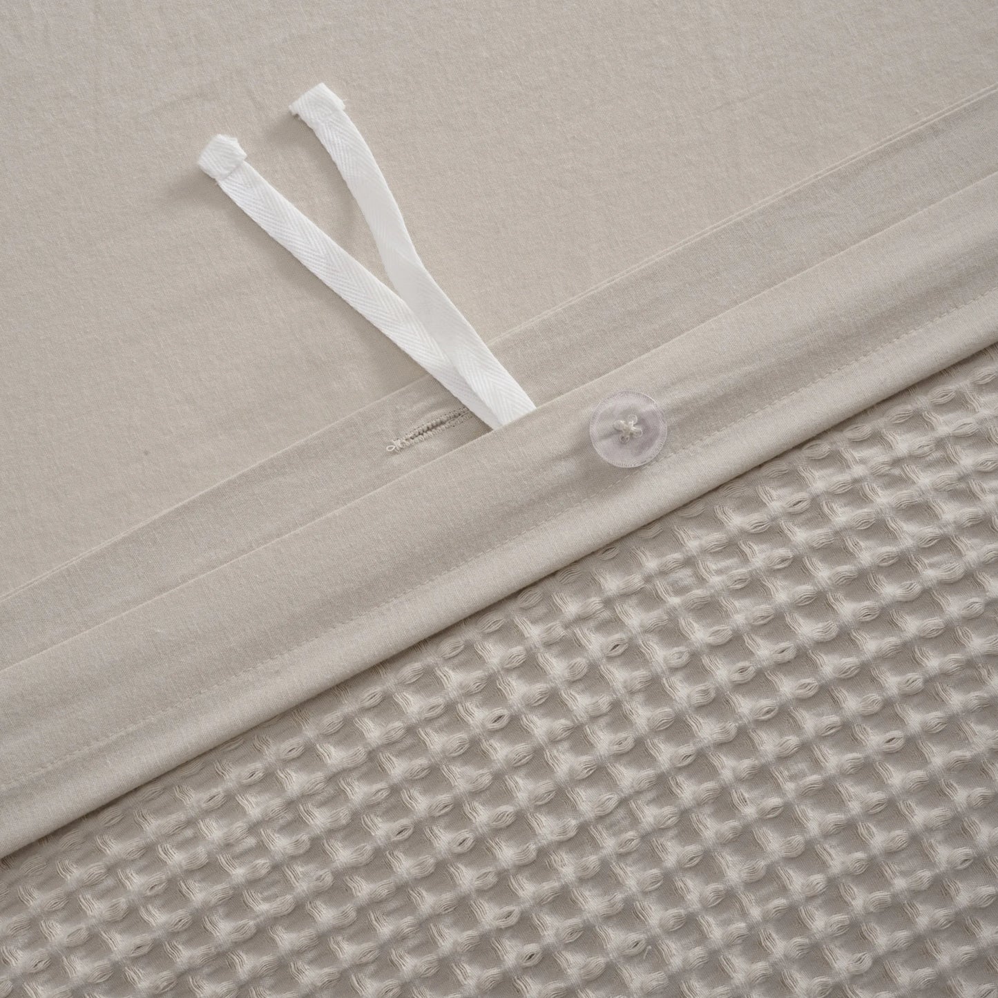 PureWoven™ Cotton Waffle Weave Duvet Cover