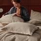 PureWoven™ Cotton Waffle Weave Duvet Cover Set