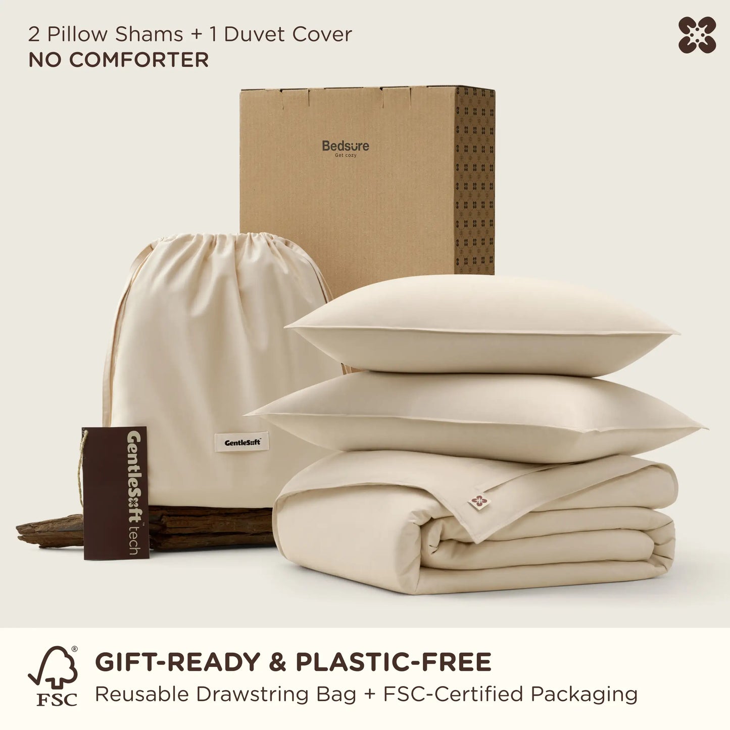 GentleSoft™ Serene Blend Duvet Cover Set