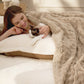 GentleSoft® Bubble Sherpa Fleece Blanket