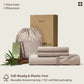 PureWoven™ Organically Grown Bamboo Viscose Fitted Sheet Set