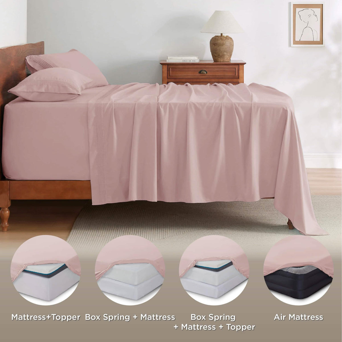 GentleSoft™ Moisture-Wicking Sheet Set
