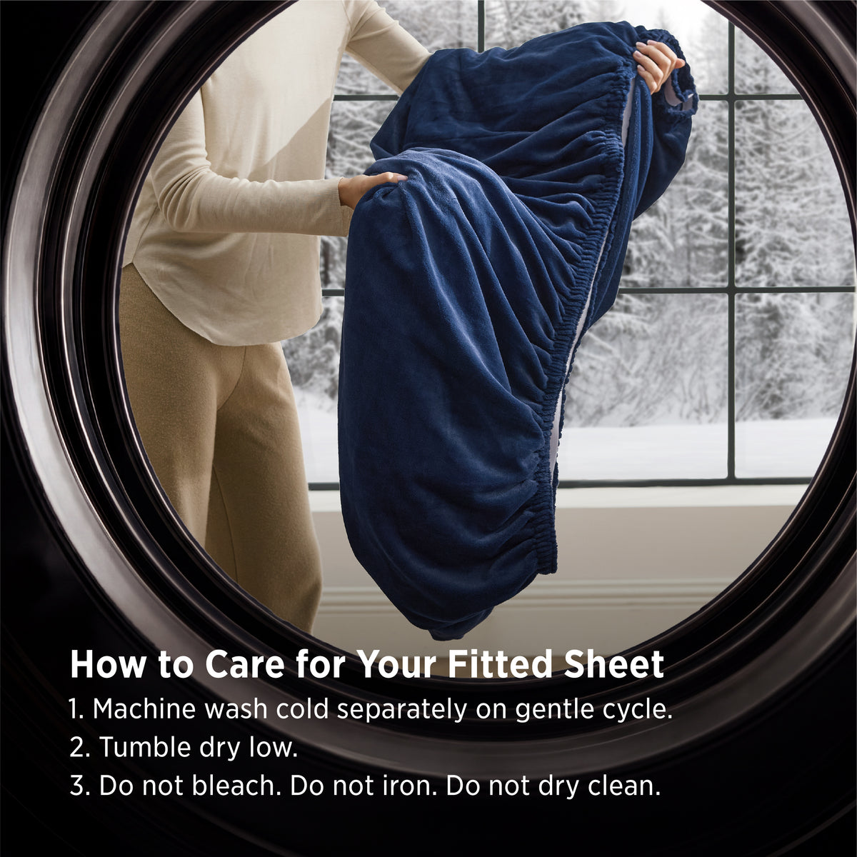 220 GSM Anti-Static Flannel Fitted Sheet