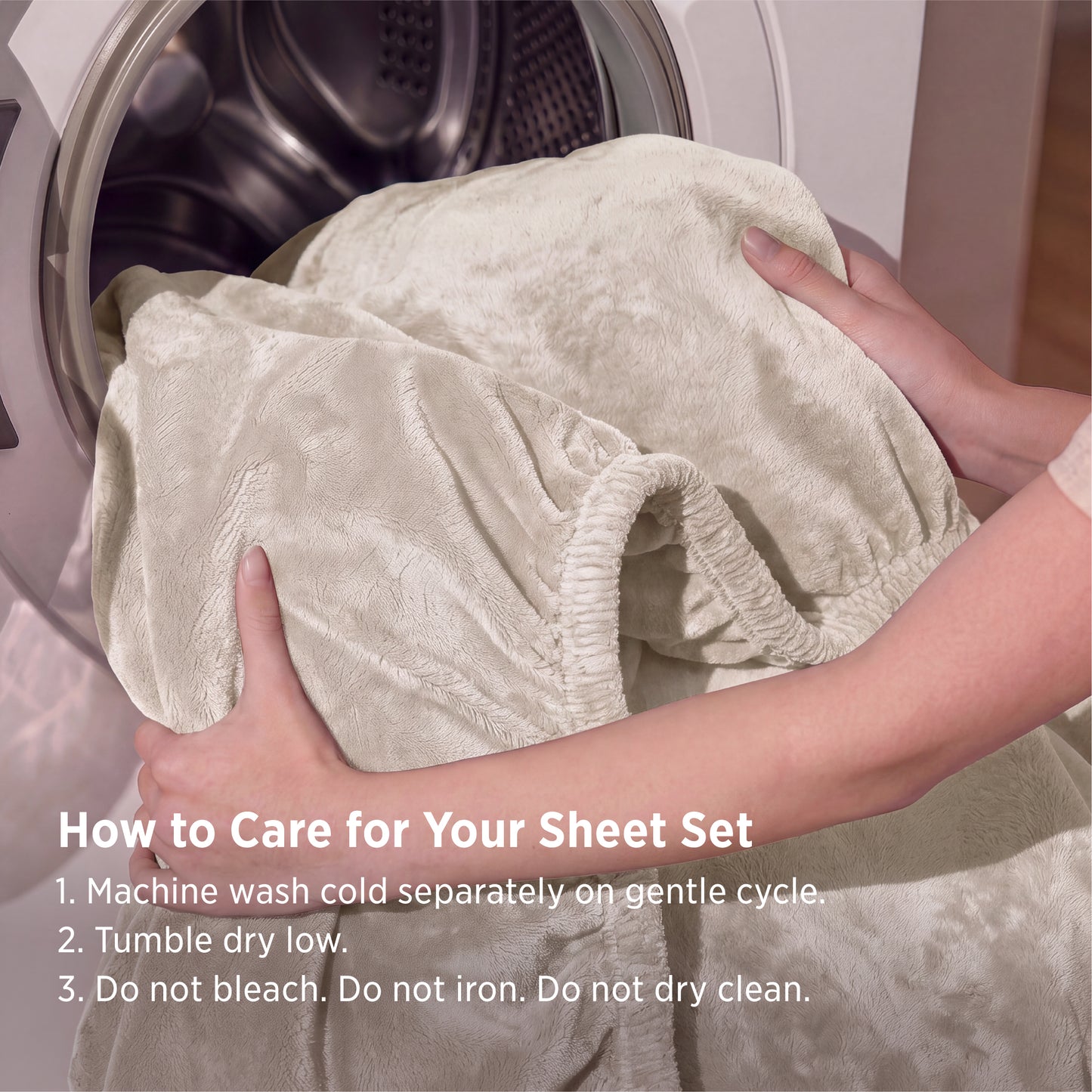 220 GSM Anti-Static Flannel Sheet Set