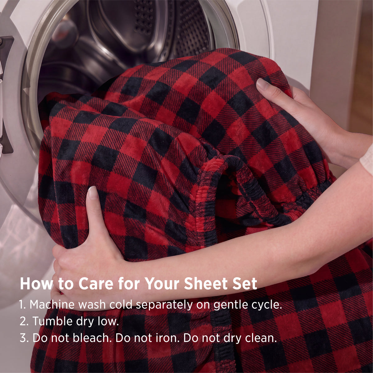 220 GSM Anti-Static Flannel Sheet Set