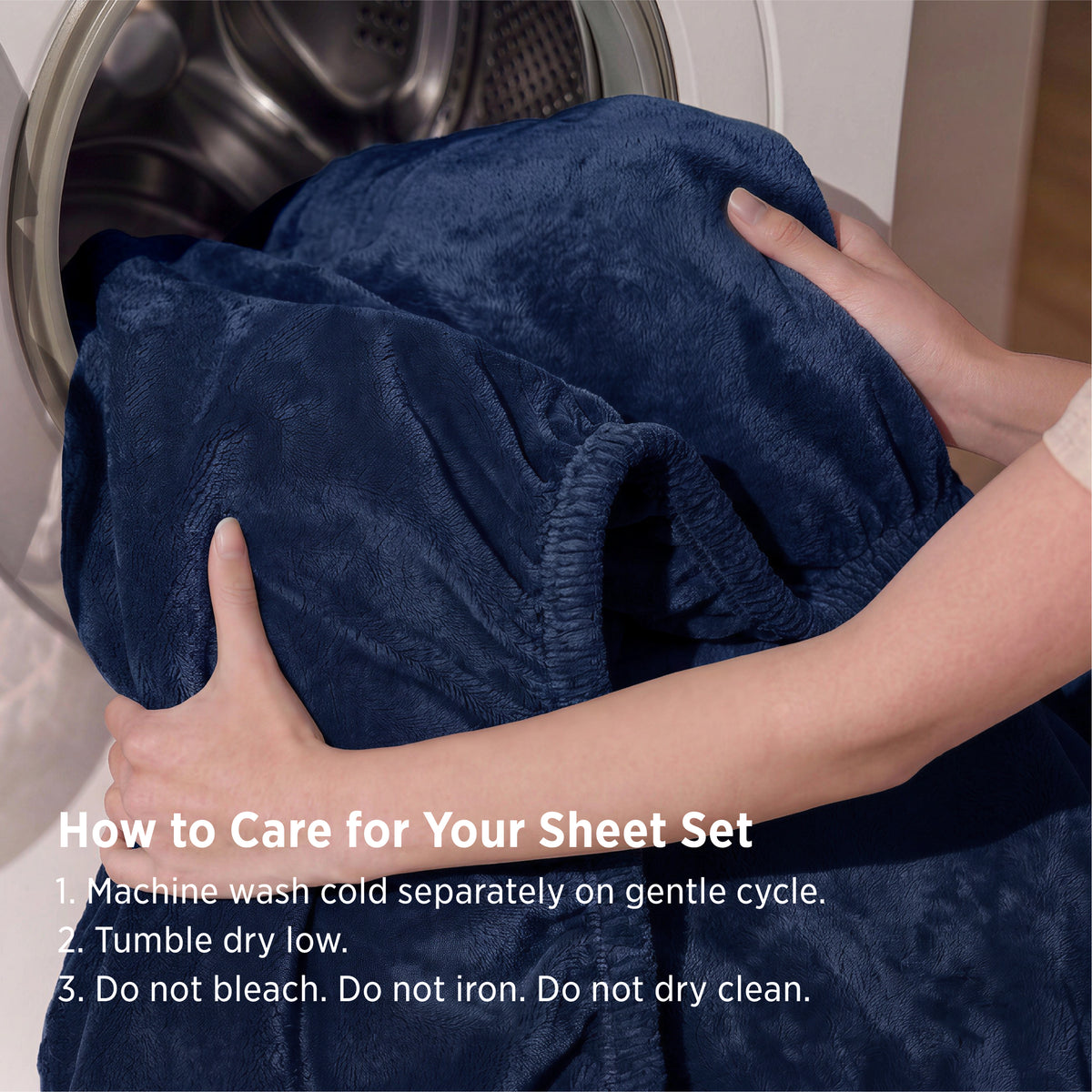 220 GSM Anti-Static Flannel Sheet Set