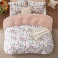 Reversible Pale Duvet Cover Set