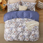 Reversible Floral Duvet Cover Set