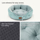 Solid Round Pet Bed