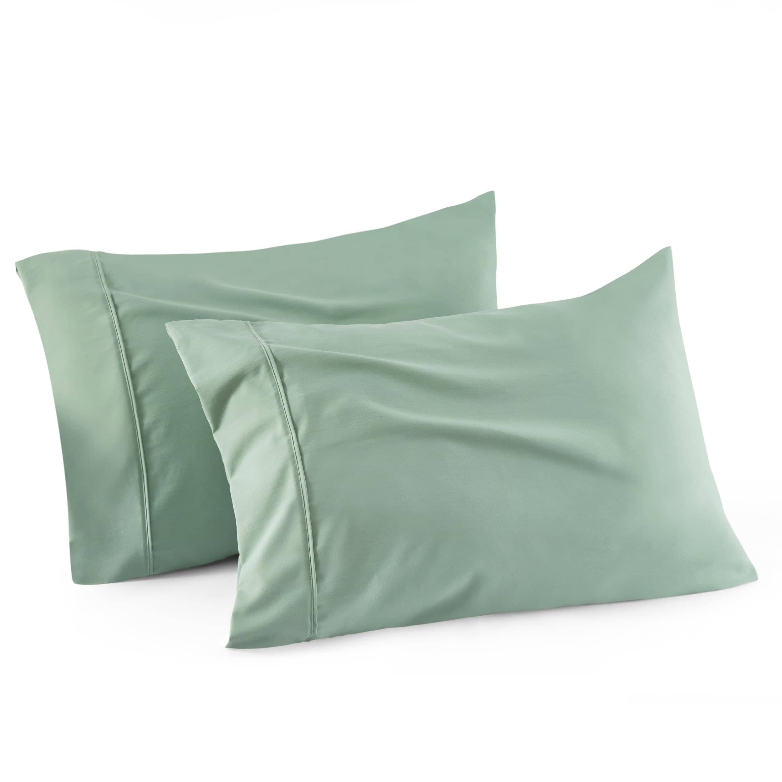 Pillowcases Polyester and Rayon Derived from Bamboo Blend