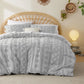 Boho Tufted Embroidery Duvet Cover Set