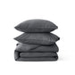GentleSoft® Cotton Linen Hybrid Duvet Cover Set