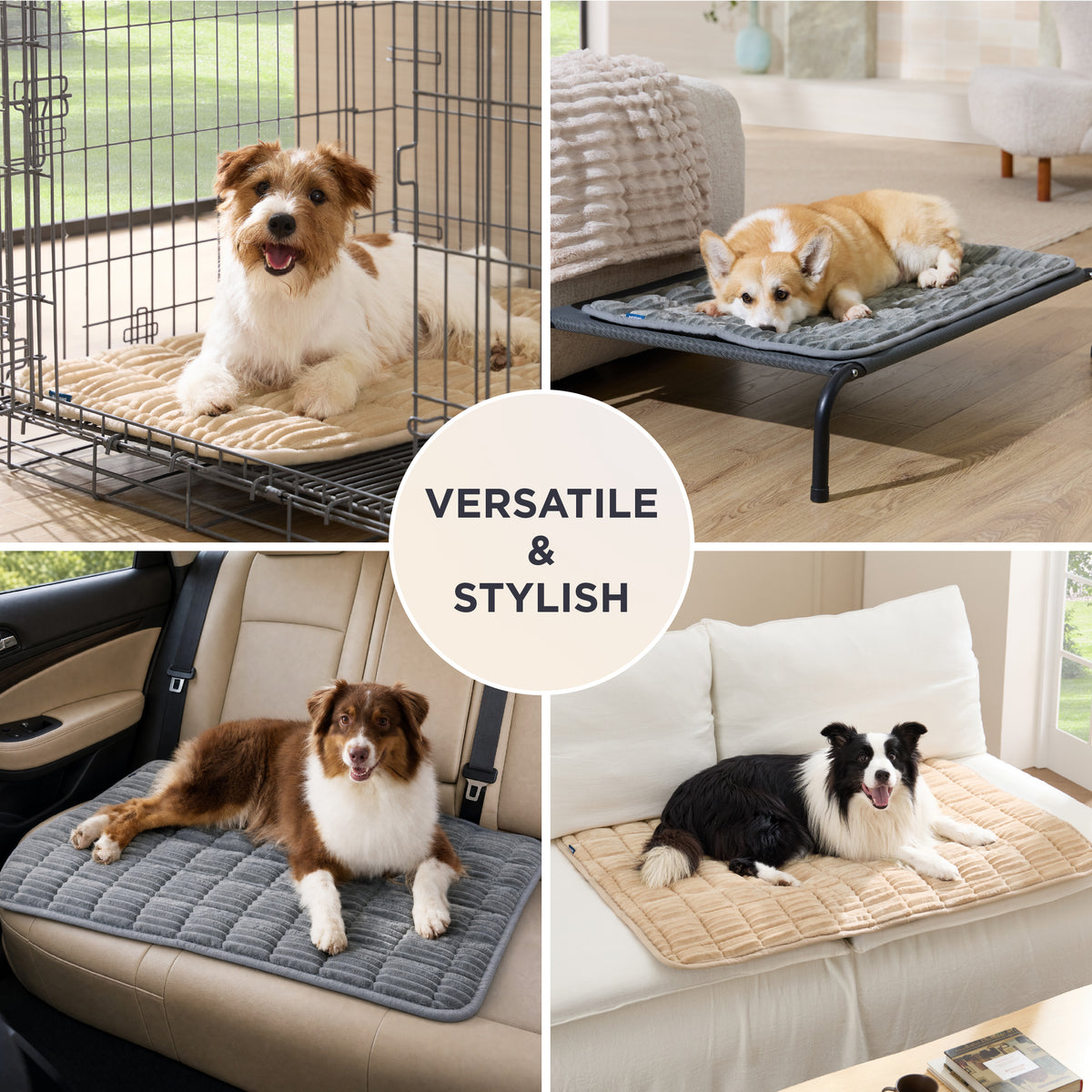 ComfyFleece® Dog Crate Mat