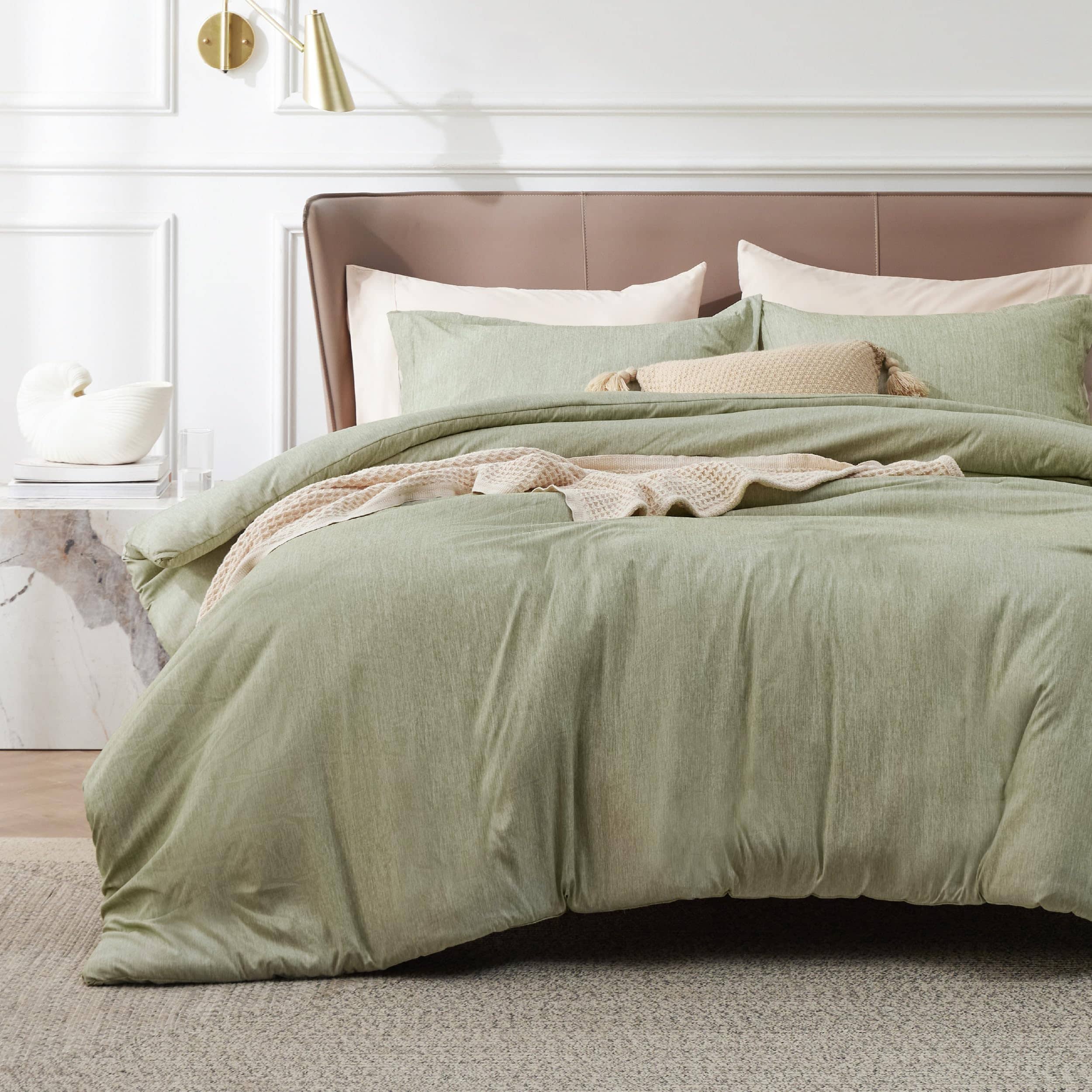 Cationic Dyed Duvet Cover Set