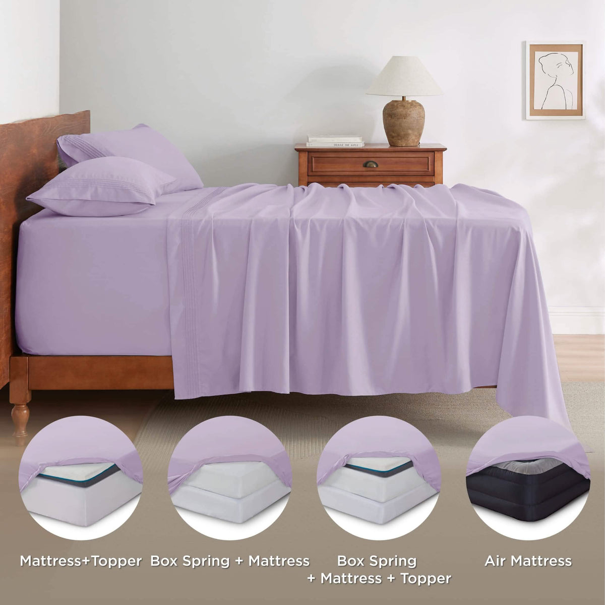 GentleSoft™ Moisture-Wicking Sheet Set