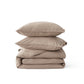 GentleSoft® Cotton Linen Hybrid Duvet Cover Set