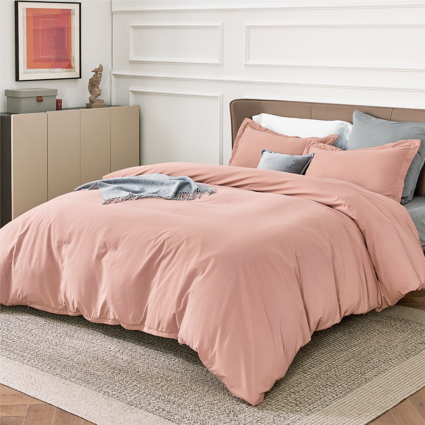 Brushed Microfiber Duvet Cover Set
