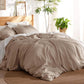 Cotton Linen Hybrid Duvet Cover Set