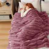 Plush Stripe Blanket