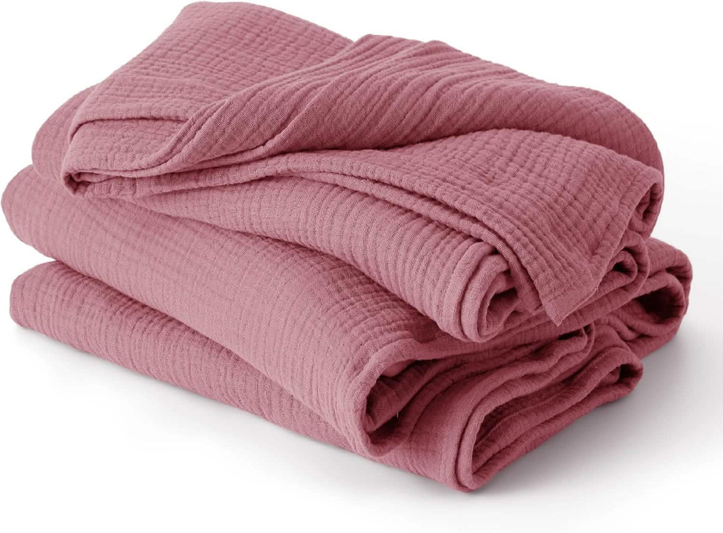 100% Cotton Gauze Spring Throw Blanket