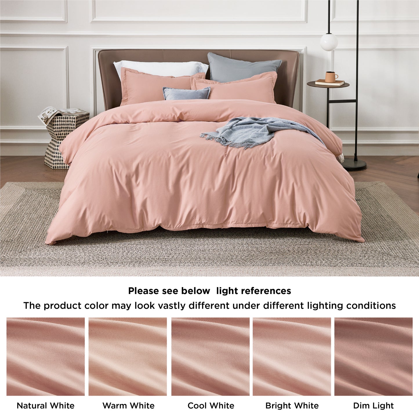 Brushed Microfiber Duvet Cover Set