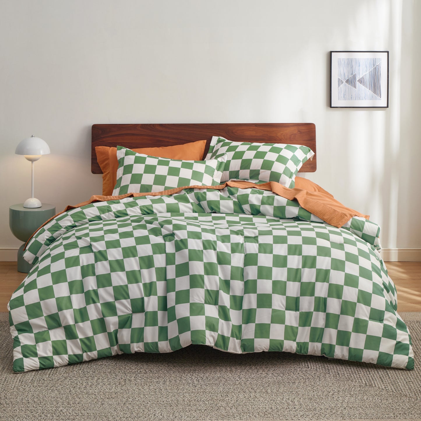 Retro Botanical Comforter Set