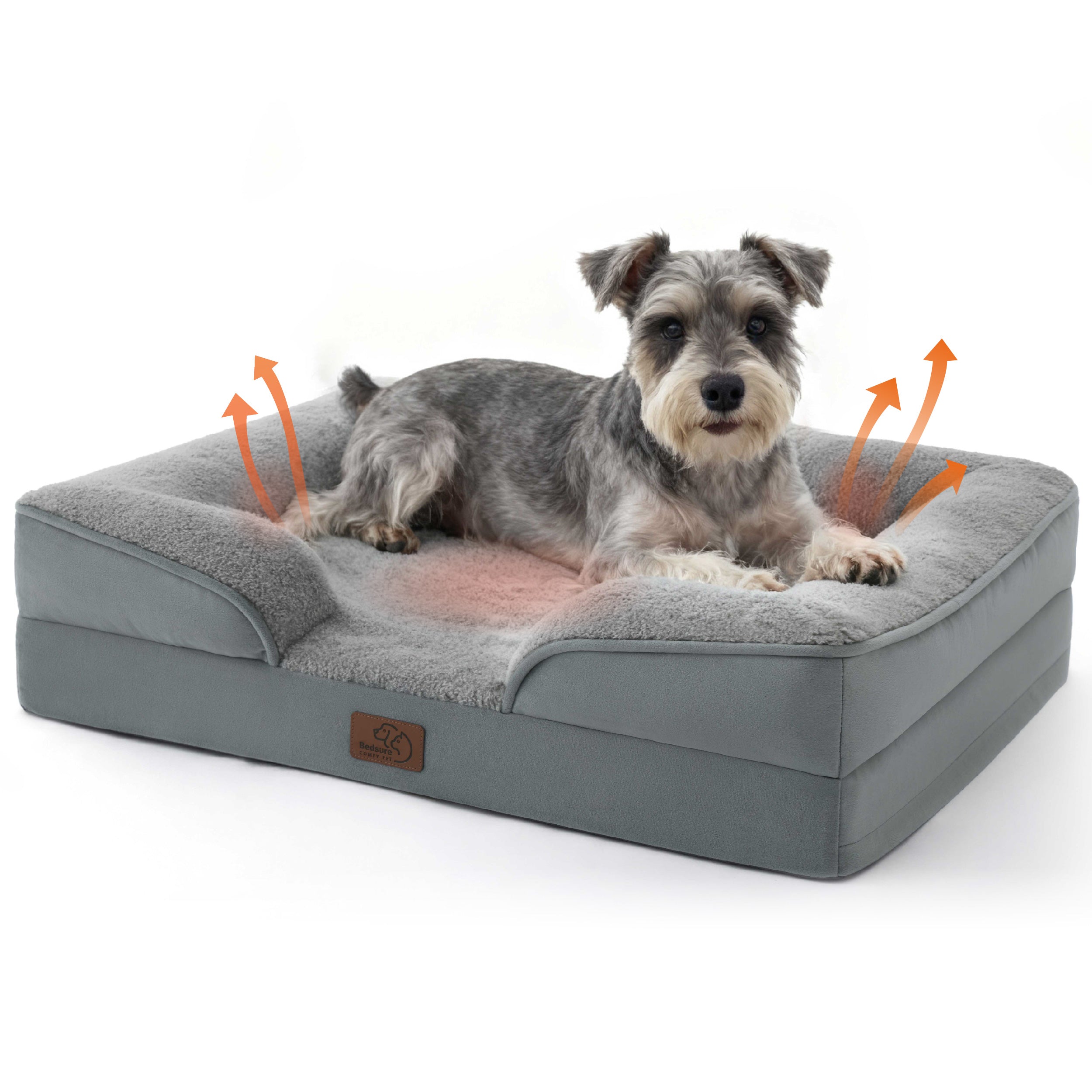 Orthopedic Self-Warming Dog Bed