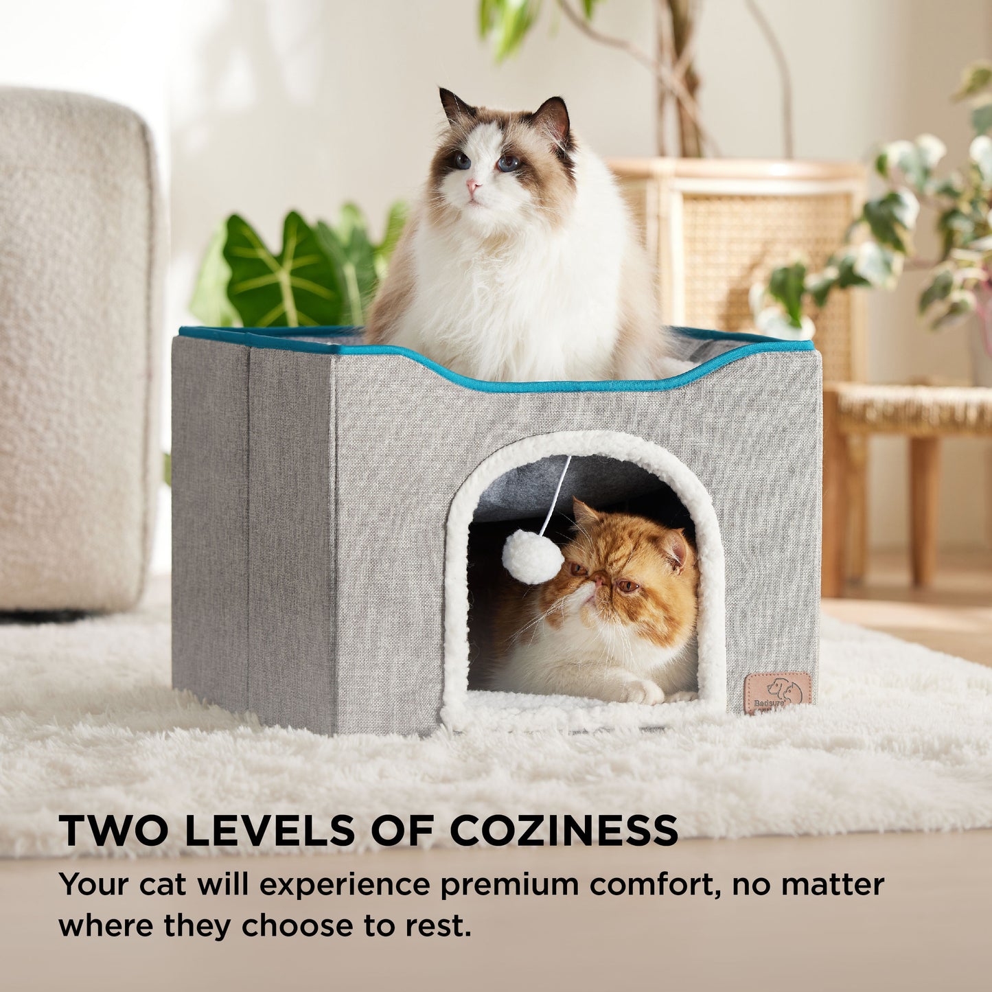 Cat Beds for Indoor Pet Cat House