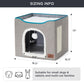 Cat Beds for Indoor Pet Cat House