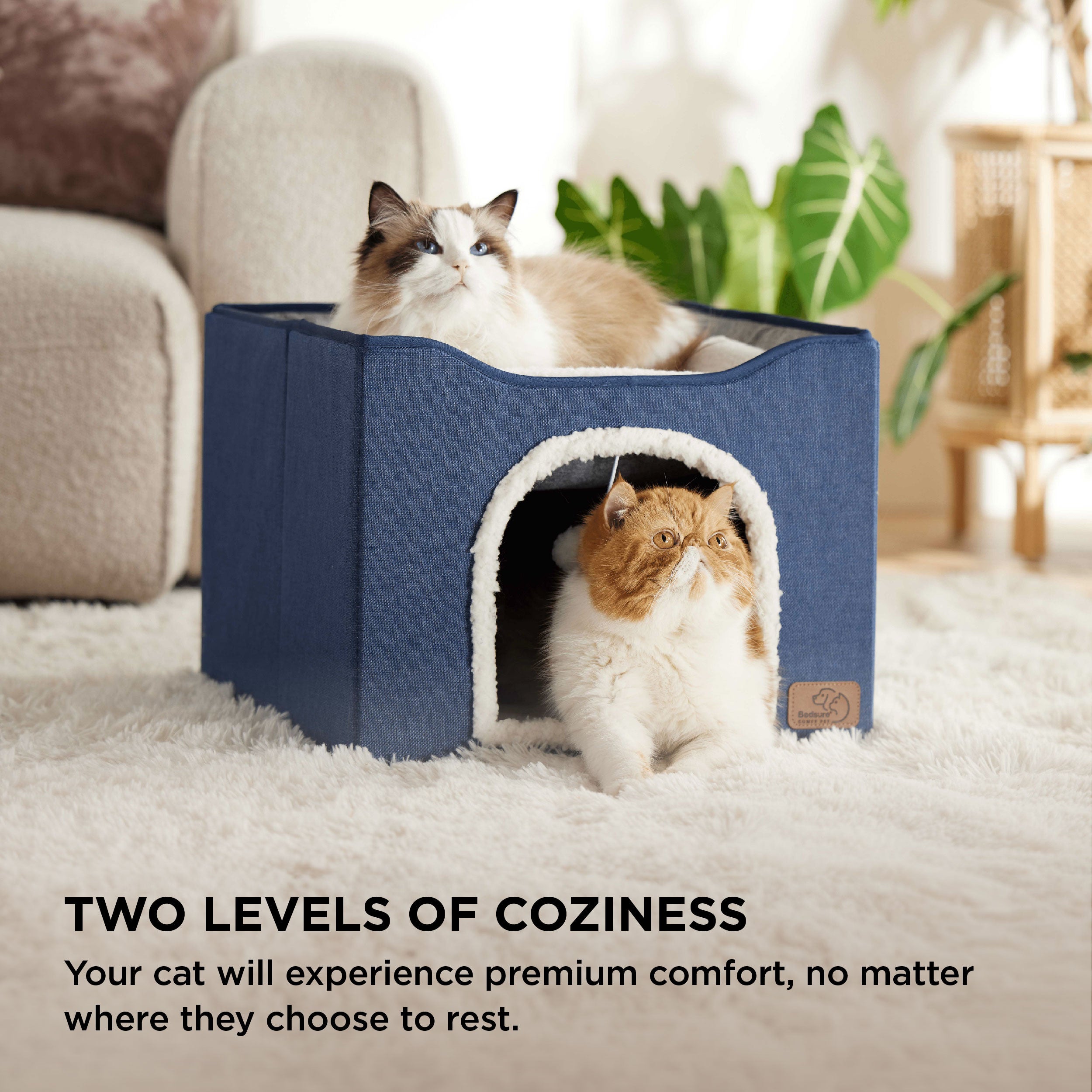 Cat Beds for Indoor Pet Cat House