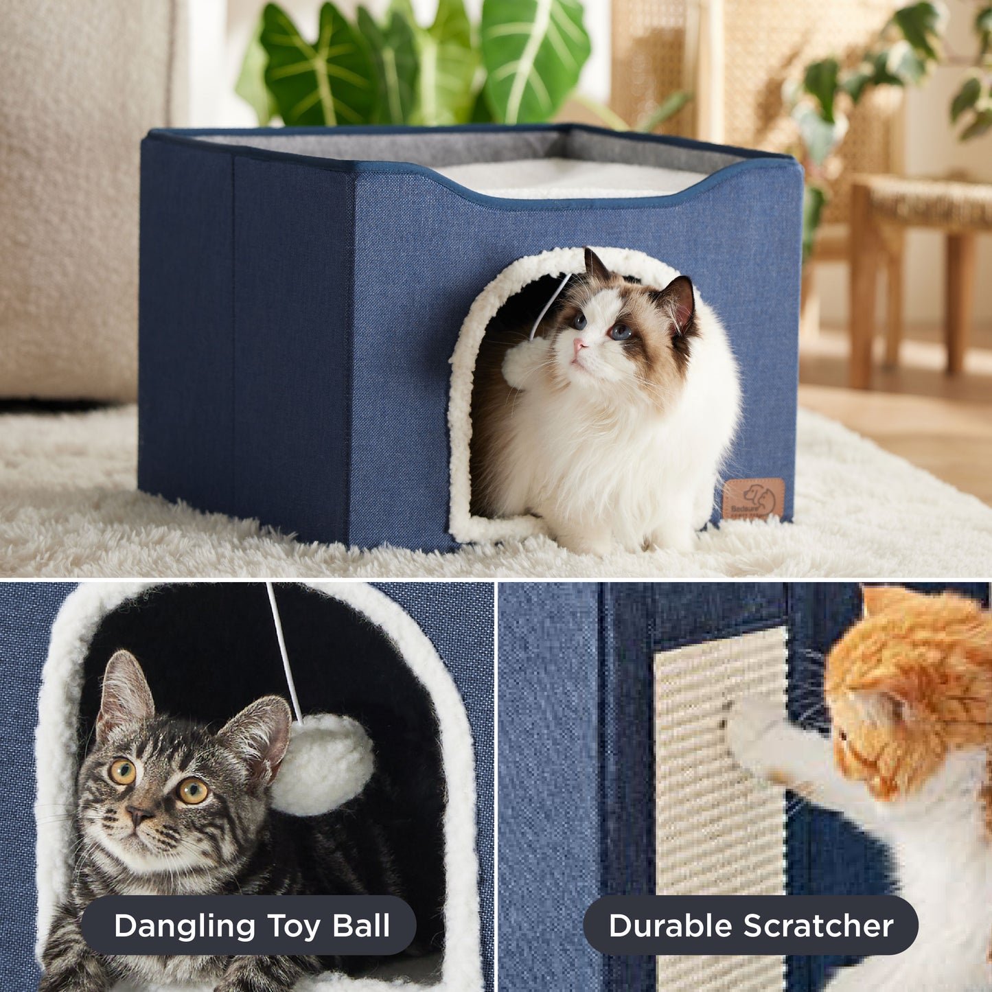 Cat Beds for Indoor Pet Cat House