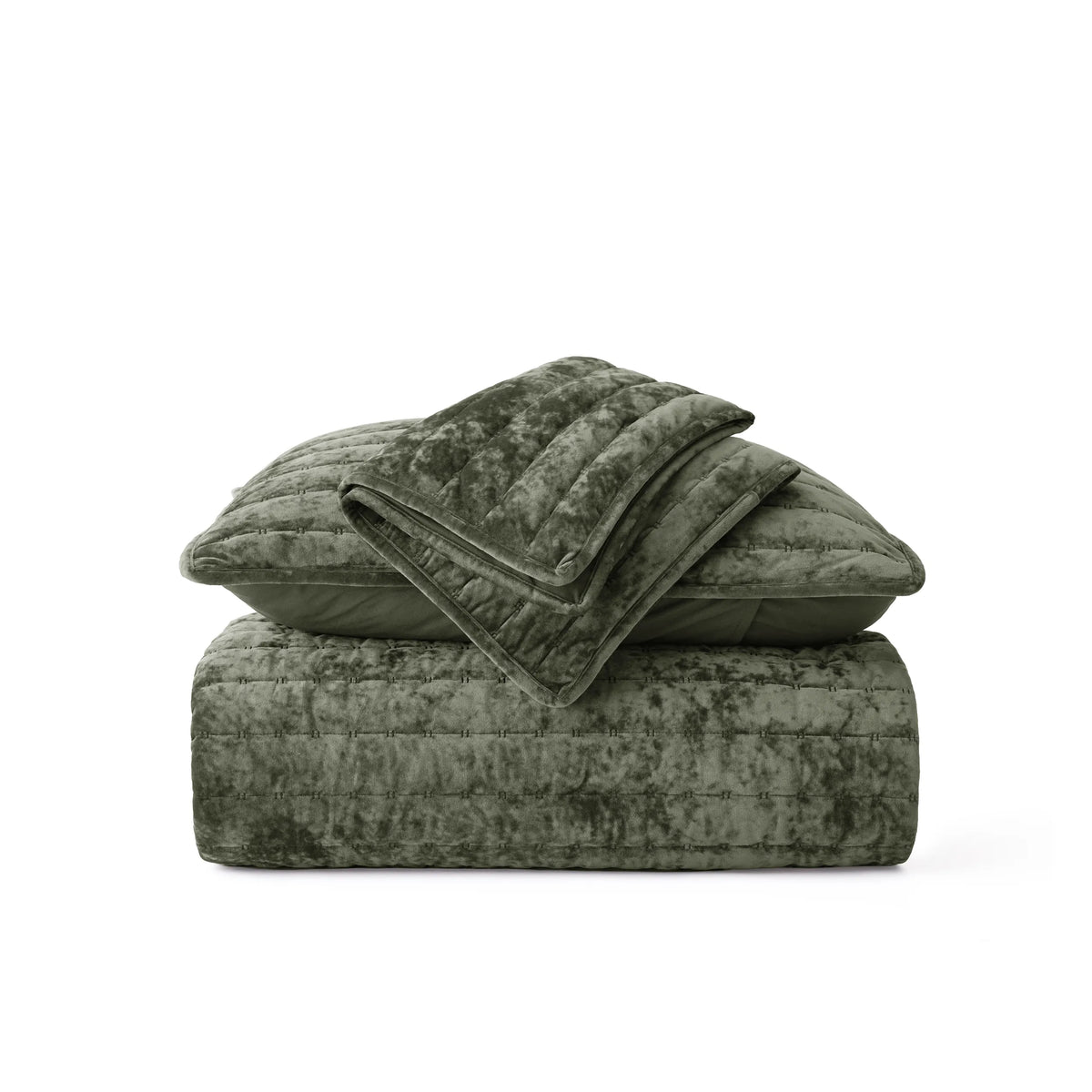 Luxury Velvet Quilt Set