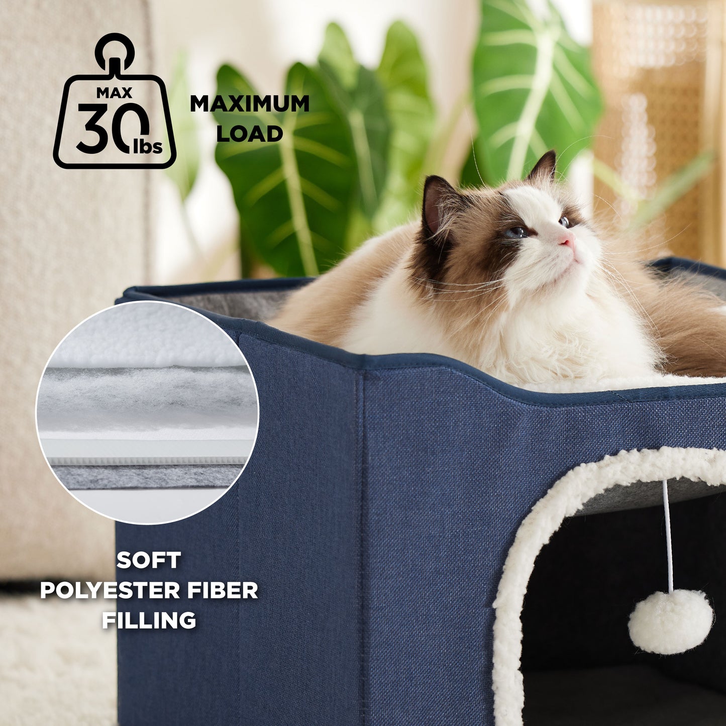 Cat Beds for Indoor Pet Cat House