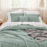 Pinch Pleat Comforter Set