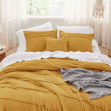 Pinch Pleat Comforter Set