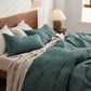 GentleSoft® Cotton Waffle Weave Duvet Cover Set