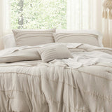 Pinch Pleat Comforter Set