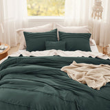 Pinch Pleat Comforter Set