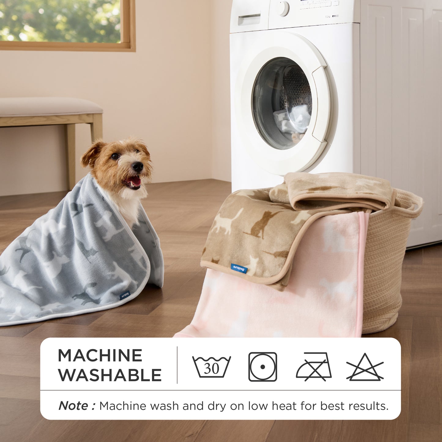 Pet Blankets Three-Pack