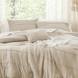 Pinch Pleat Comforter Set