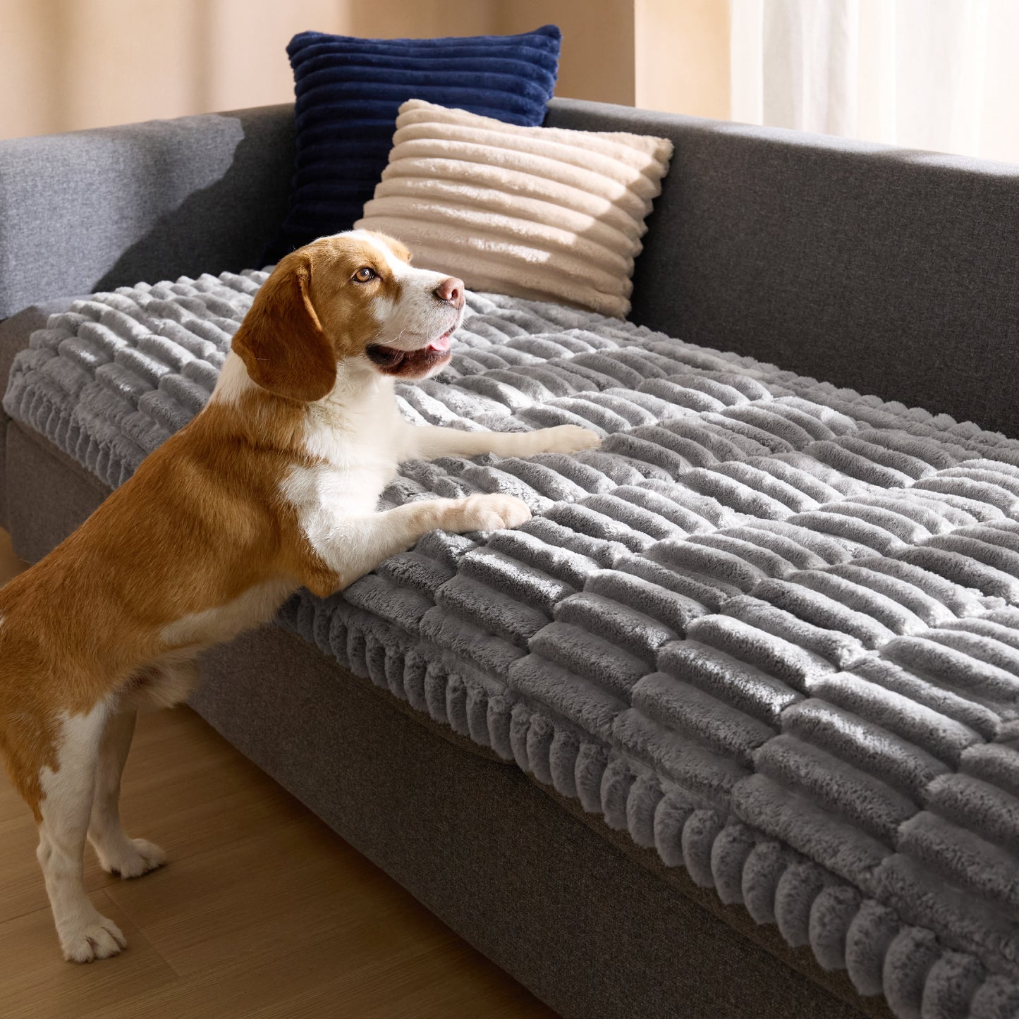 Comfy Fleece Pet Sofa Cover
